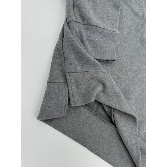 Victorias Secret Pink Grey Crewneck Sweatshirt With Dog Logo & Shoulder Stripe D - Picture 3 of 9